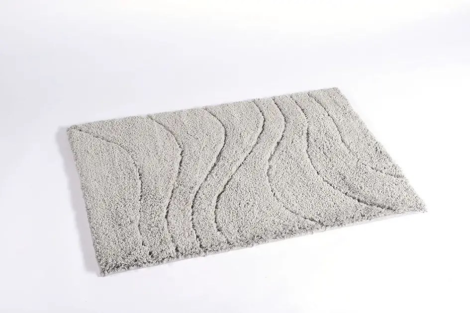 RIDDER La Ola 729307 – koupelnová předložka 60 × 90 cm s protiskluzem, šedá