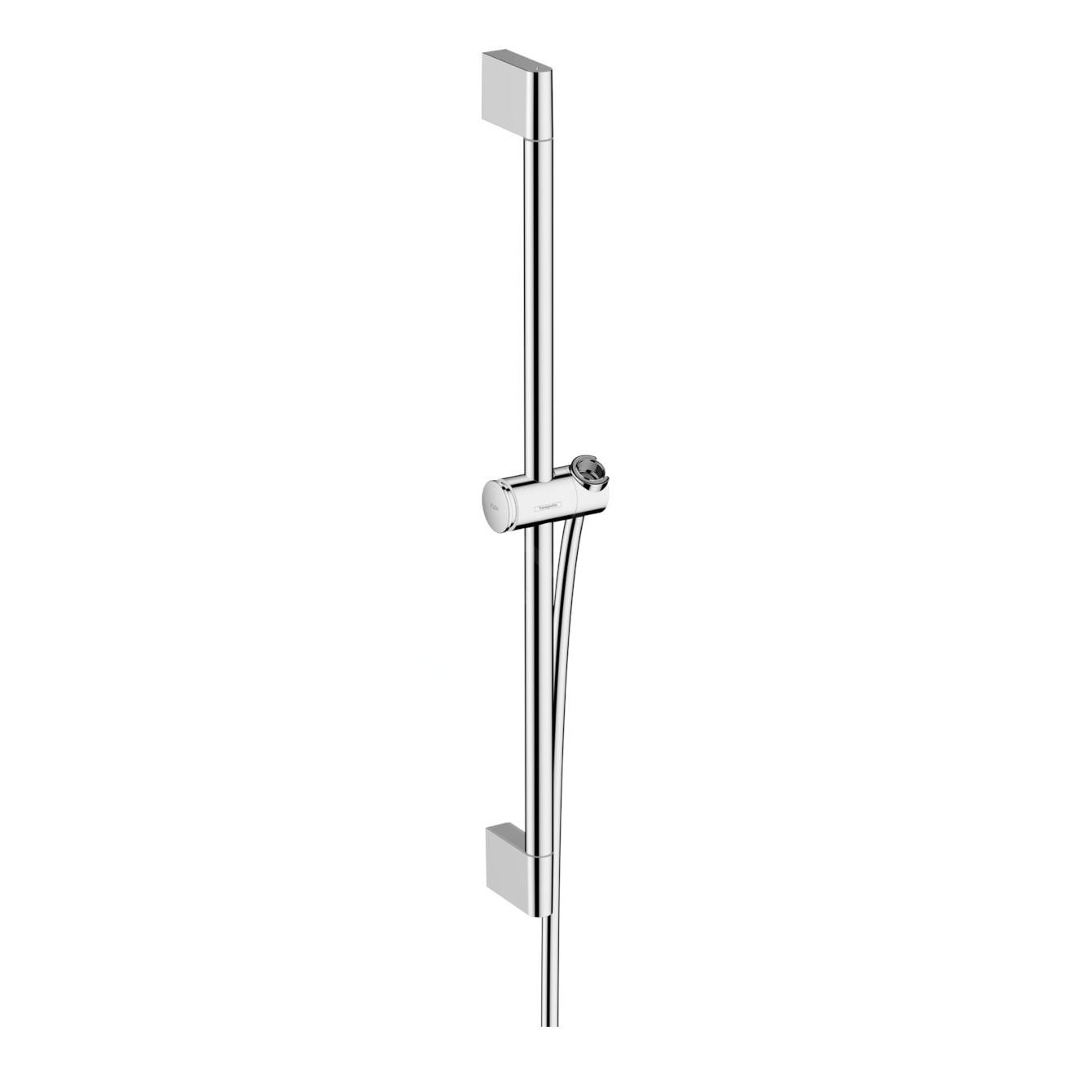 hansgrohe Unica 24400000 – sprchová tyč 65 cm se sprchovou hadicí 160 cm, chrom