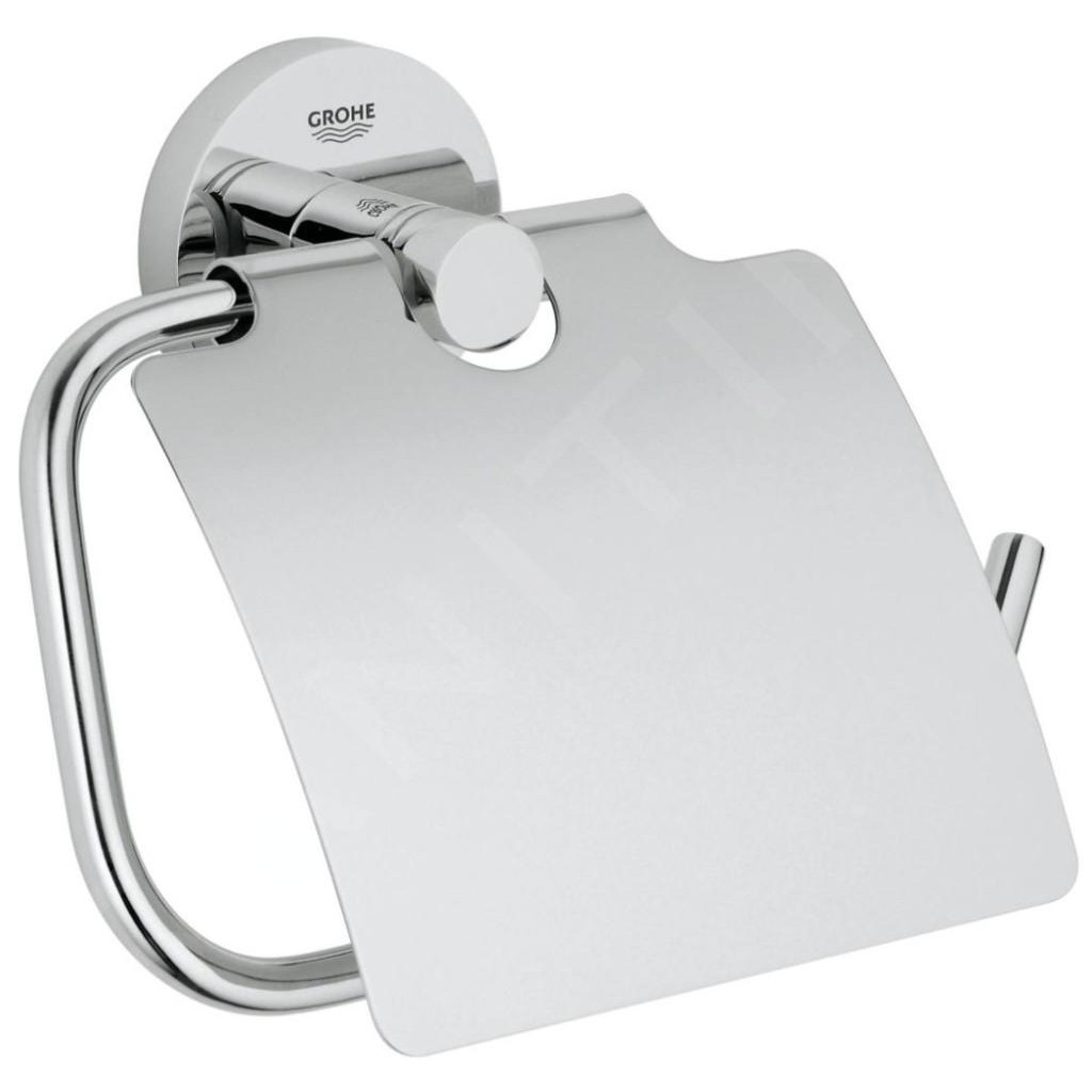 GROHE Essentials 40367001 – držák toaletního papíru s krytem, chrom
